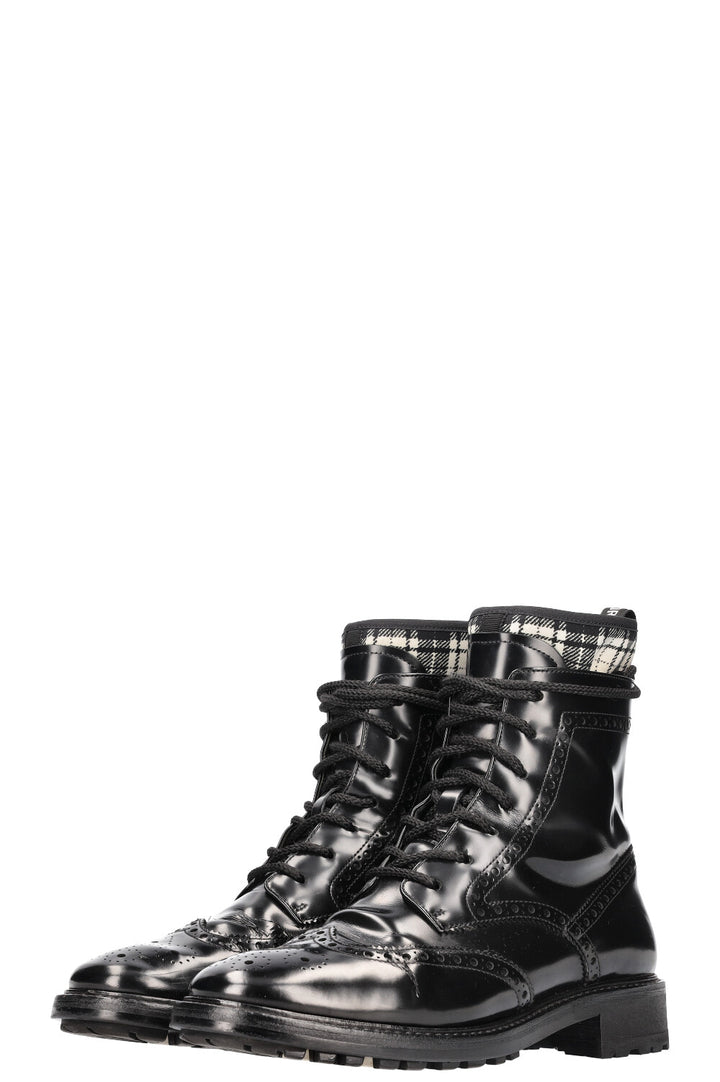 CHRISTIAN DIOR D-Order Boots Black