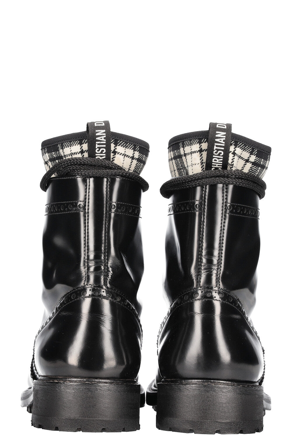 CHRISTIAN DIOR D-Order Boots Black