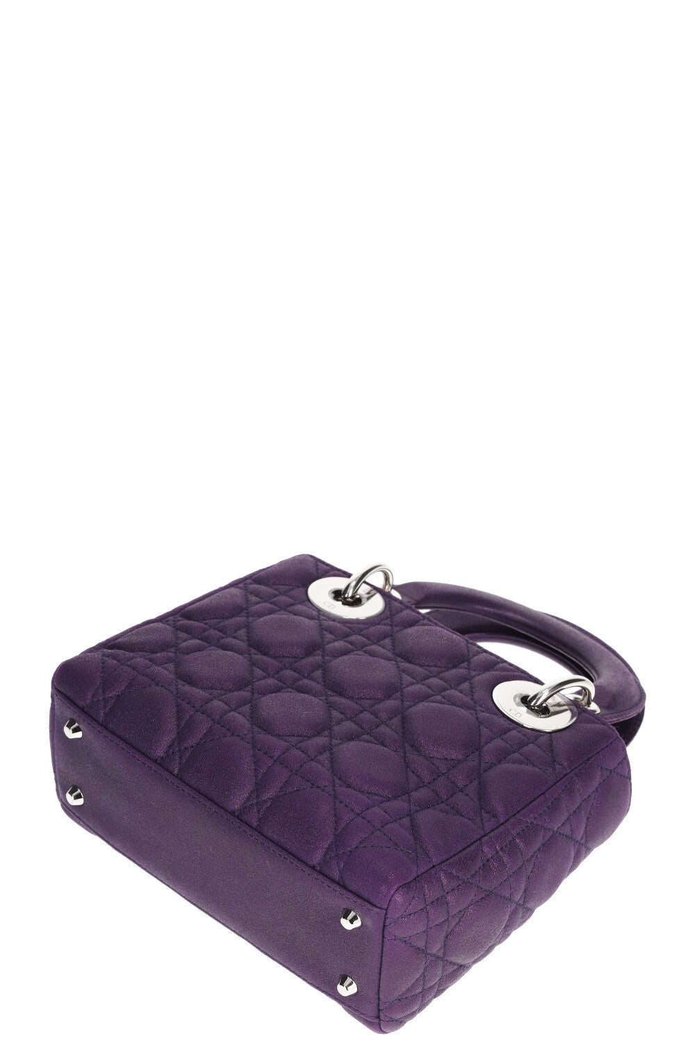 CHRISTIAN DIOR Lady Dior Small Bag Purple