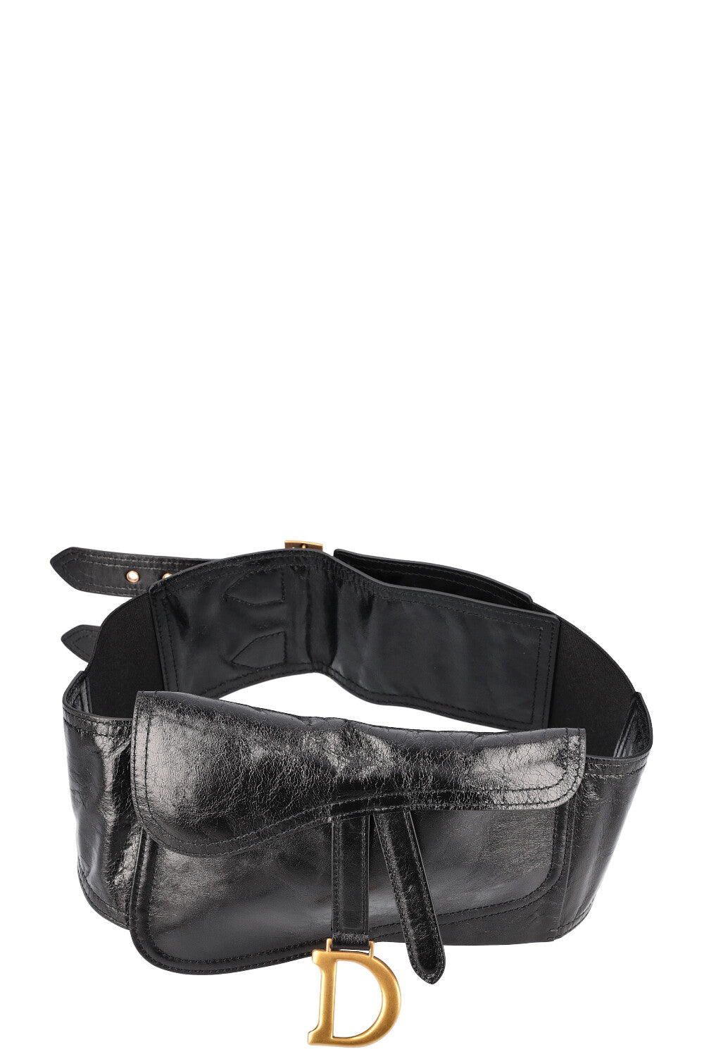 CHRISTIAN DIOR Sac ceinture Saddle Noir REAWAKE