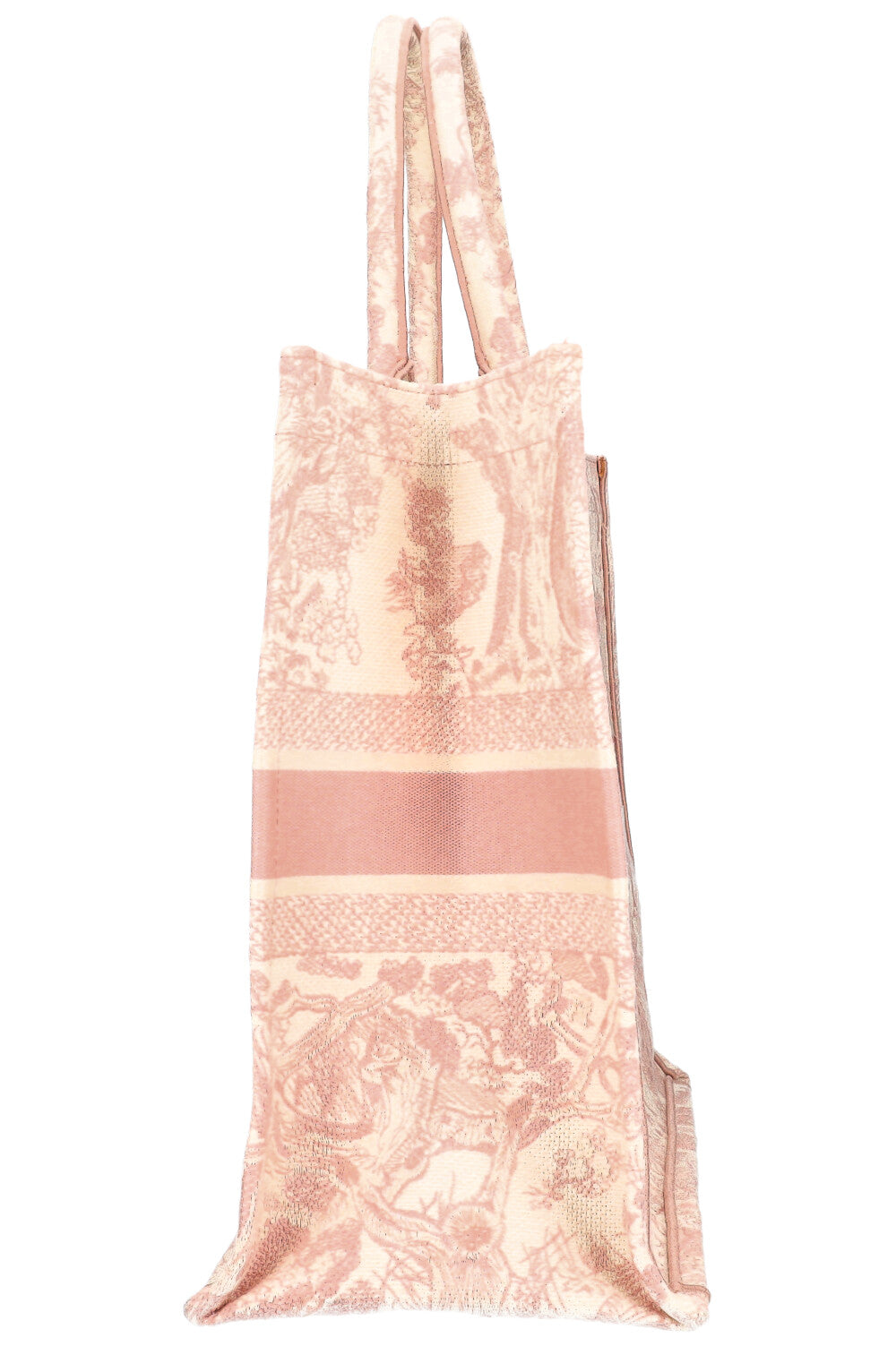 CHRISTIAN DIOR Book Tote Large Toile de Jouy Pink