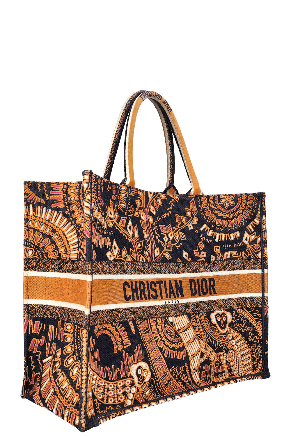 CHRISTIAN DIOR Animal Book Tote Grand Singe – REAWAKE