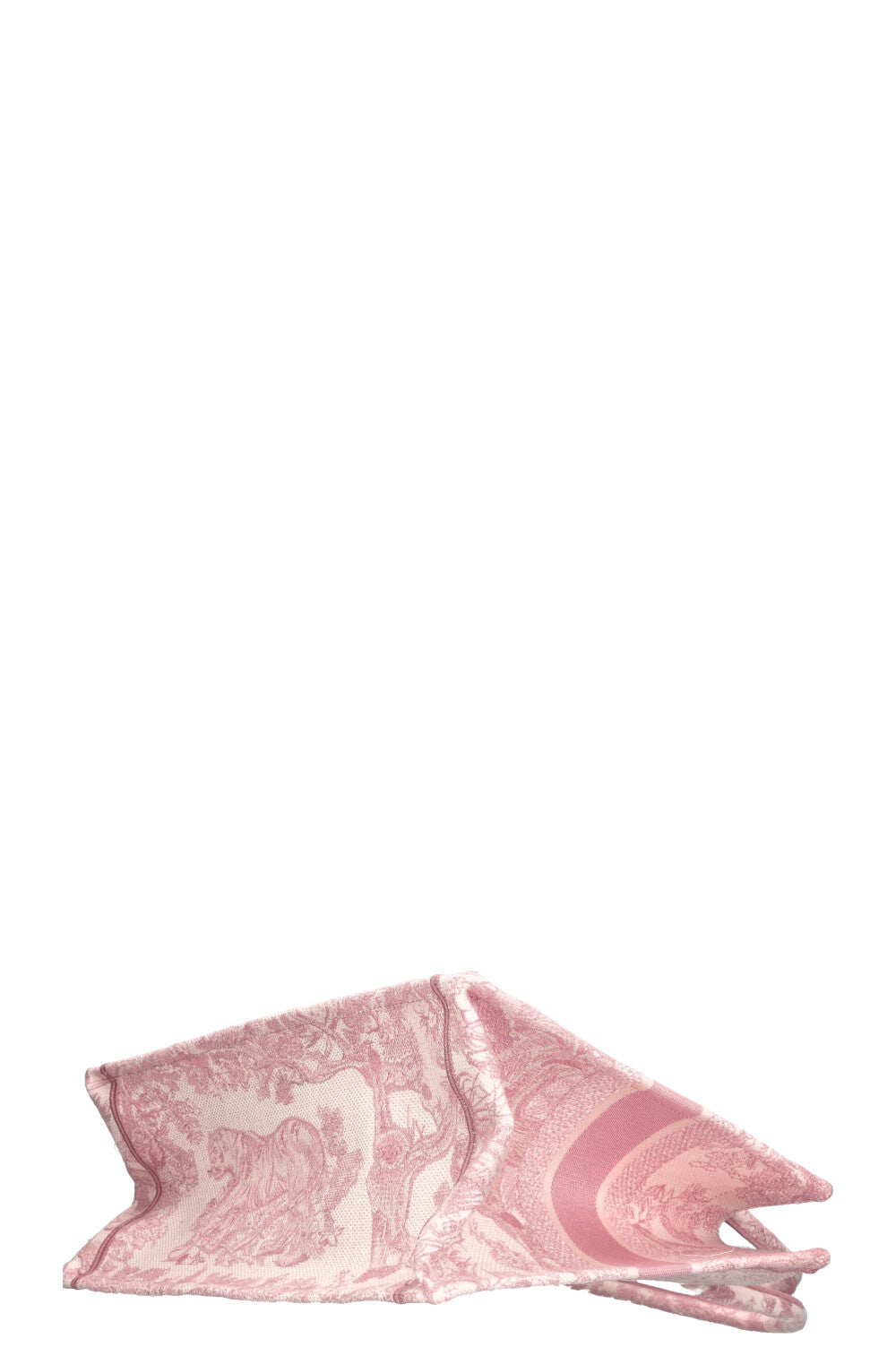 CHRISTIAN DIOR Medium Dior Book Tote Toile de Jouy Pink