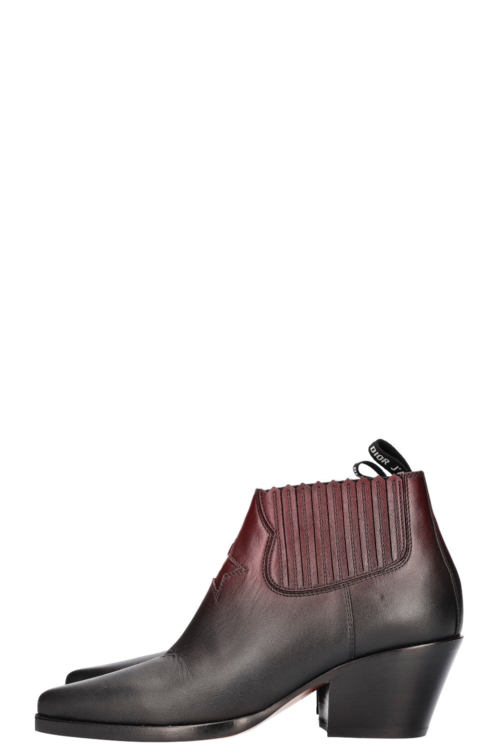 CHRISTIAN DIOR La Belle D ankle boots Bordeaux REAWAKE