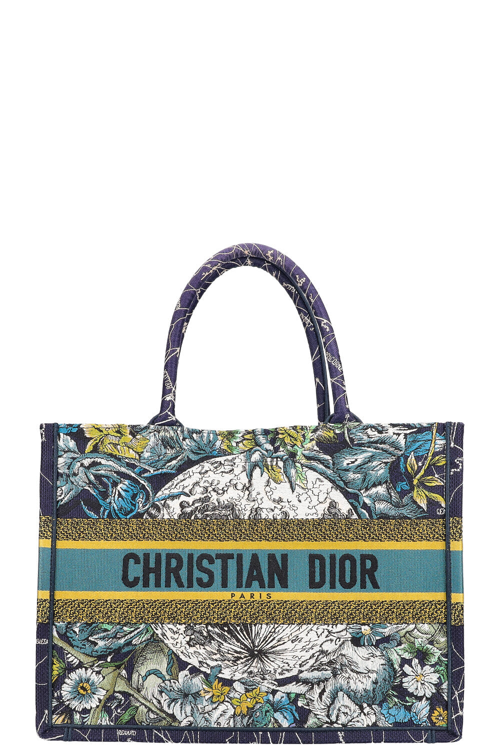 CHRISTIAN DIOR Book Tote Medium Darkblue