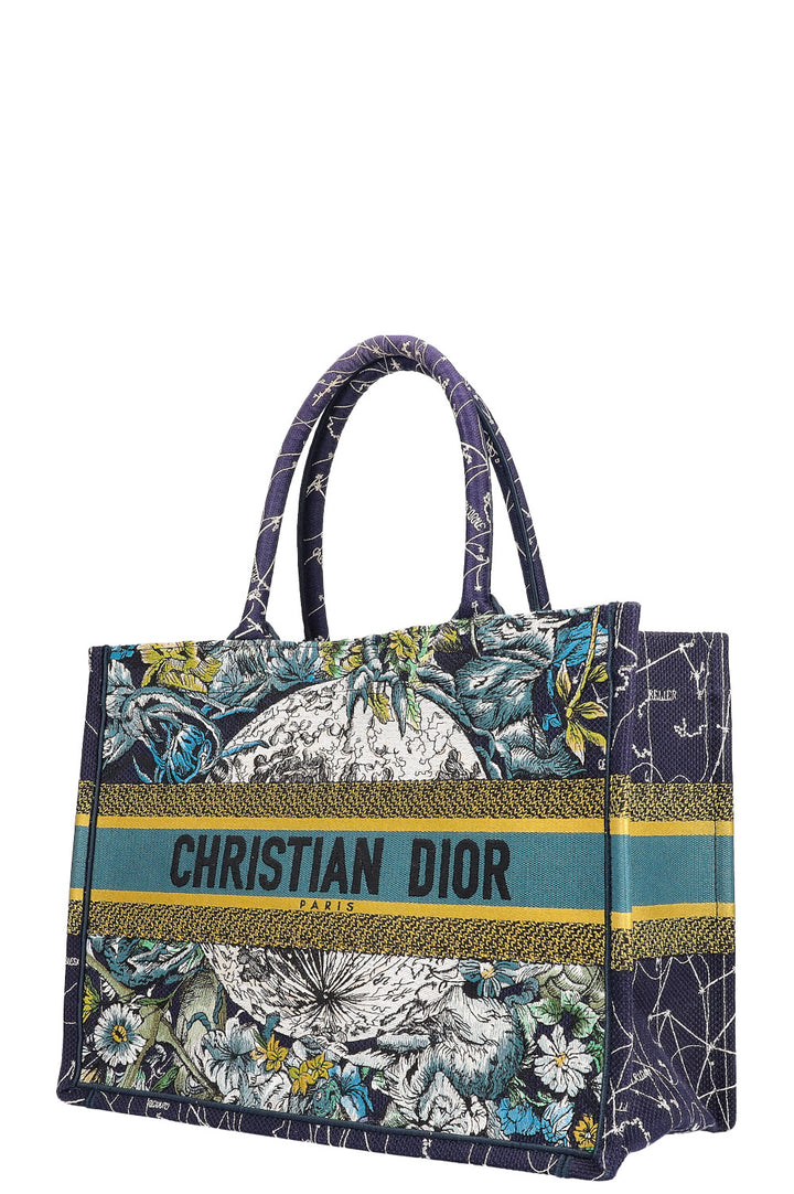 CHRISTIAN DIOR Book Tote Medium Darkblue