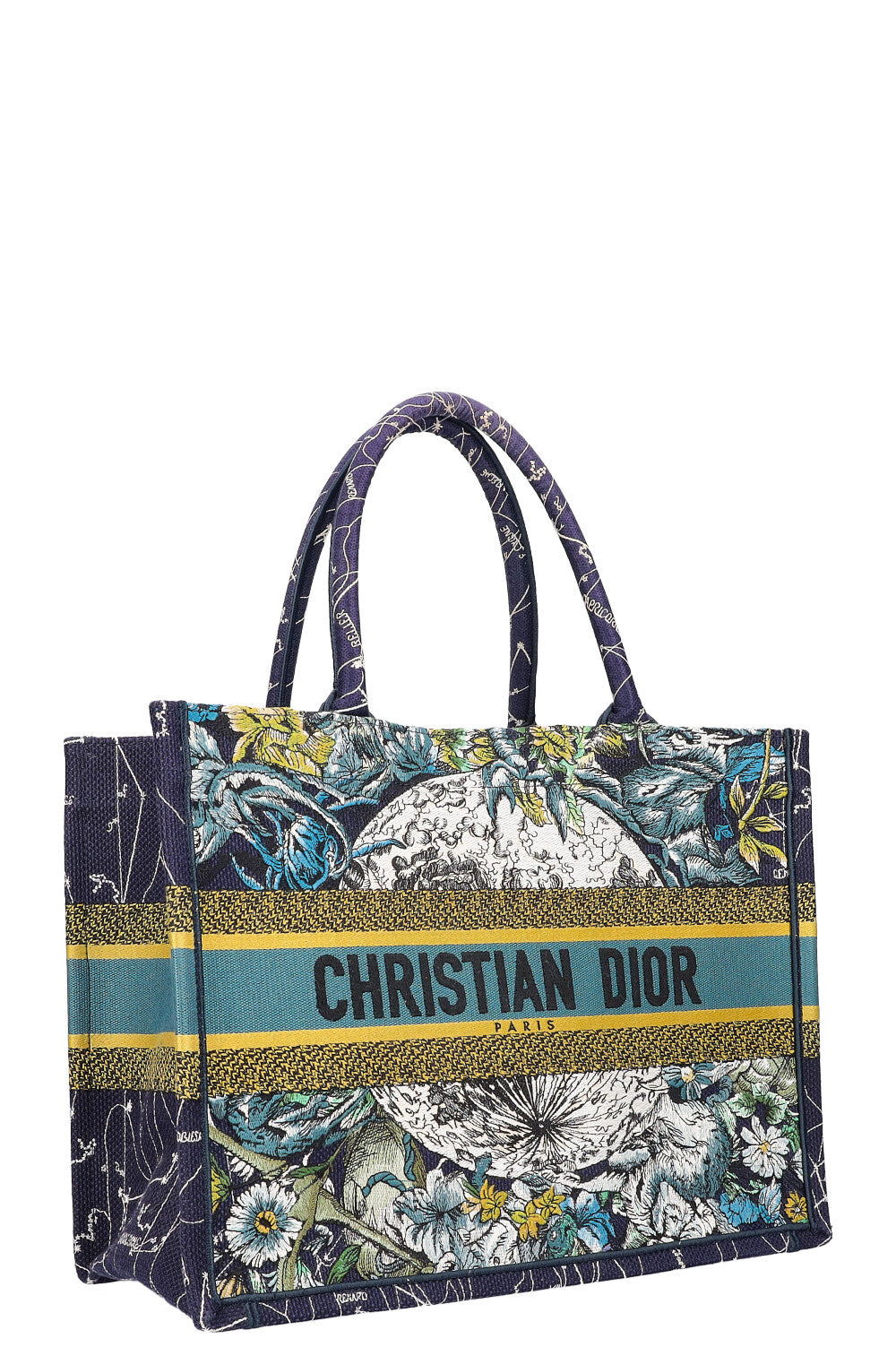 CHRISTIAN DIOR Book Tote Medium Darkblue