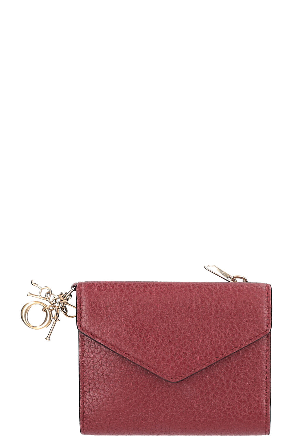 Christian Dior Diorissimo Wallet Burgundy Petrol