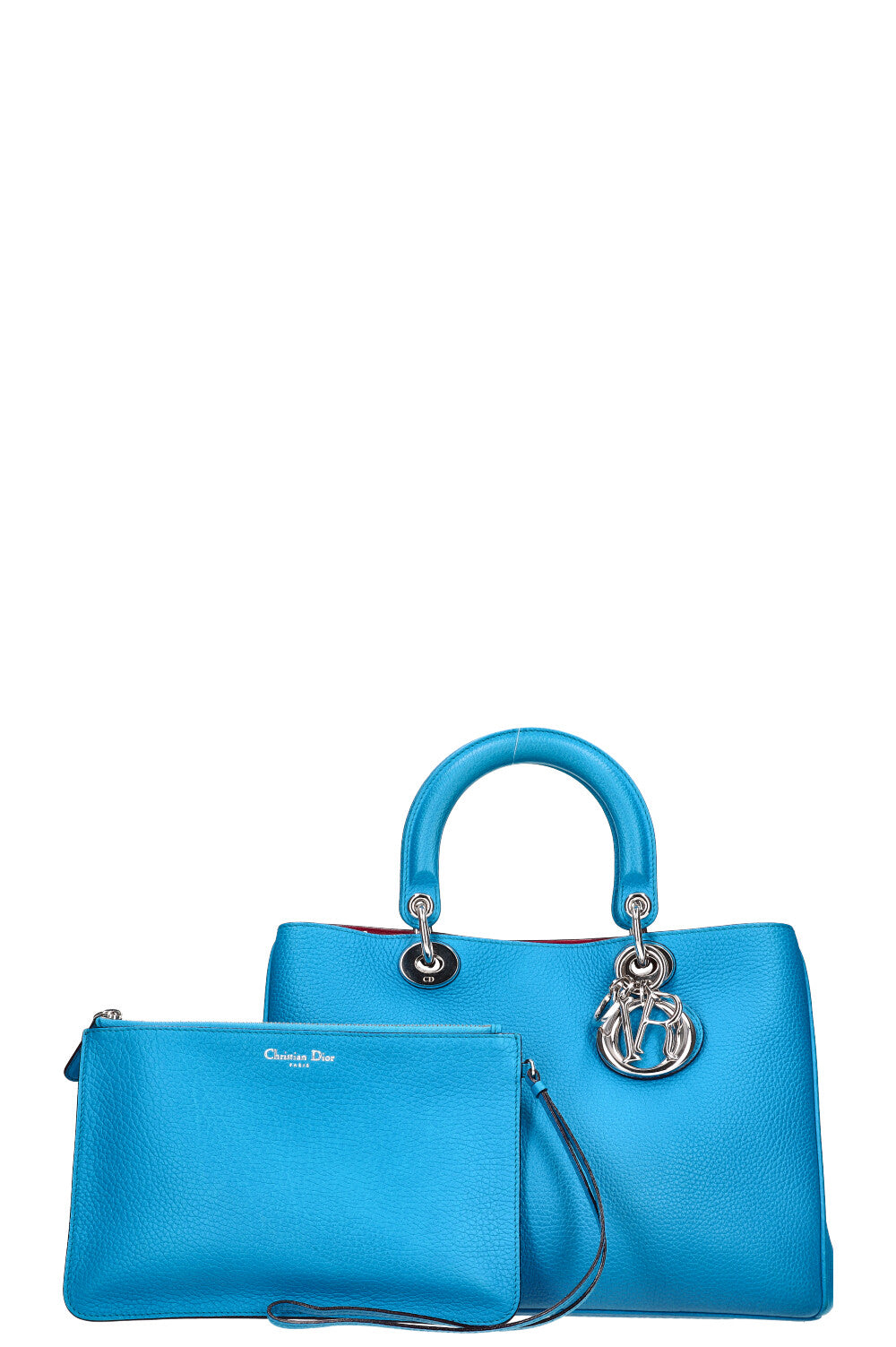 CHRISTIAN DIOR Diorissimo Bag Medium Blue