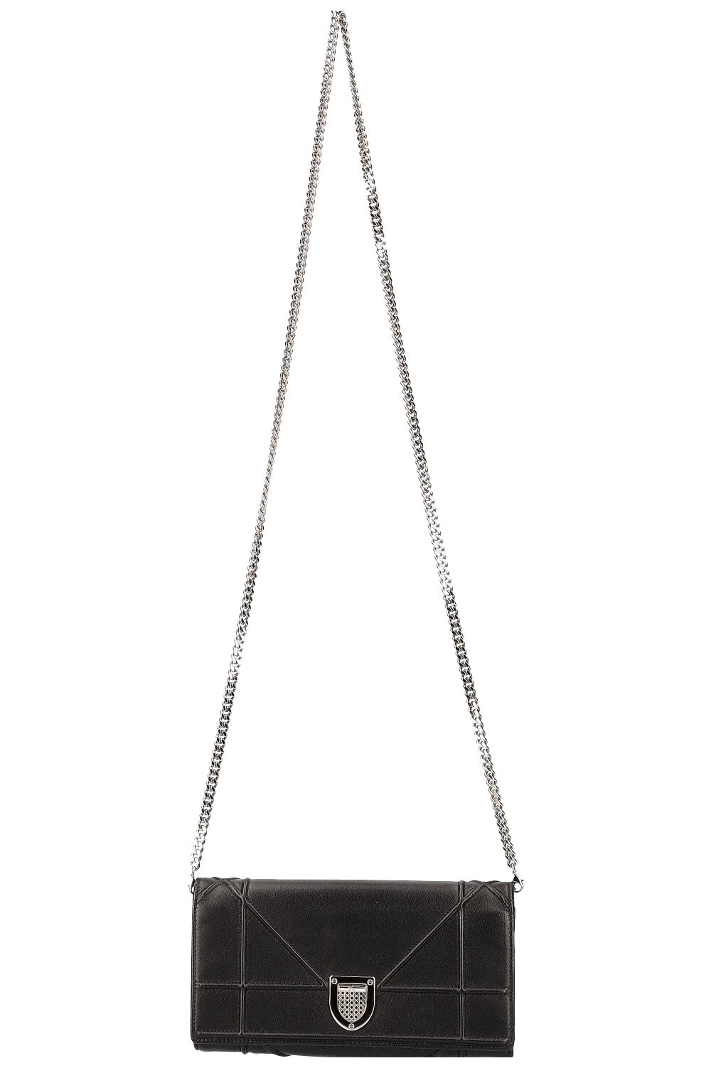 Christian Dior Wallet on Chain Black 2015