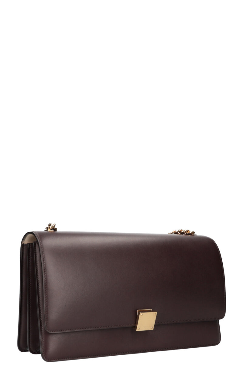 CÉLINE Case Flap Bag Brown