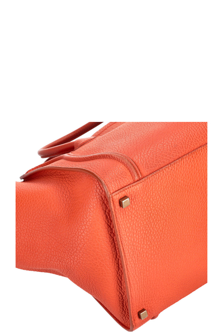 CELINE Phantom Luggage Tote Burnt Orange