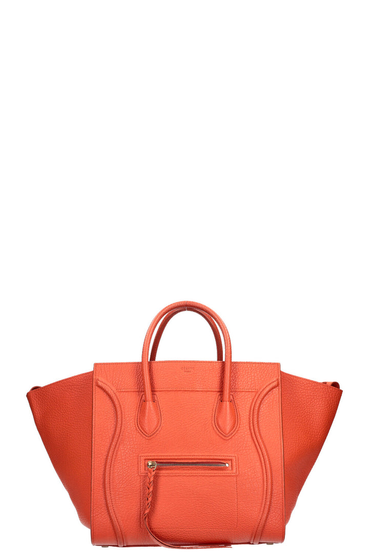 Céline Phantom Luggage Burnt Orange