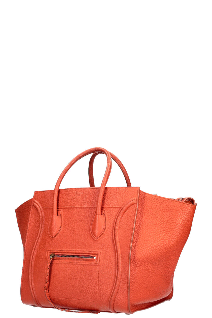 CELINE Phantom Luggage Tote Burnt Orange