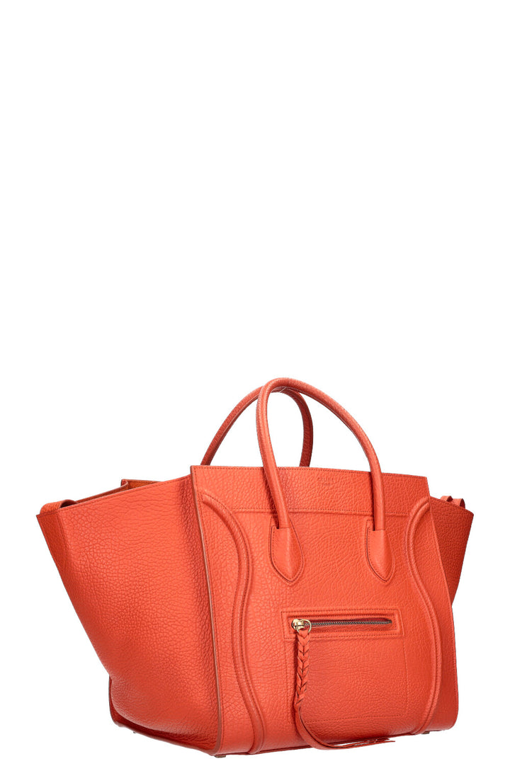 CELINE Phantom Luggage Tote Burnt Orange