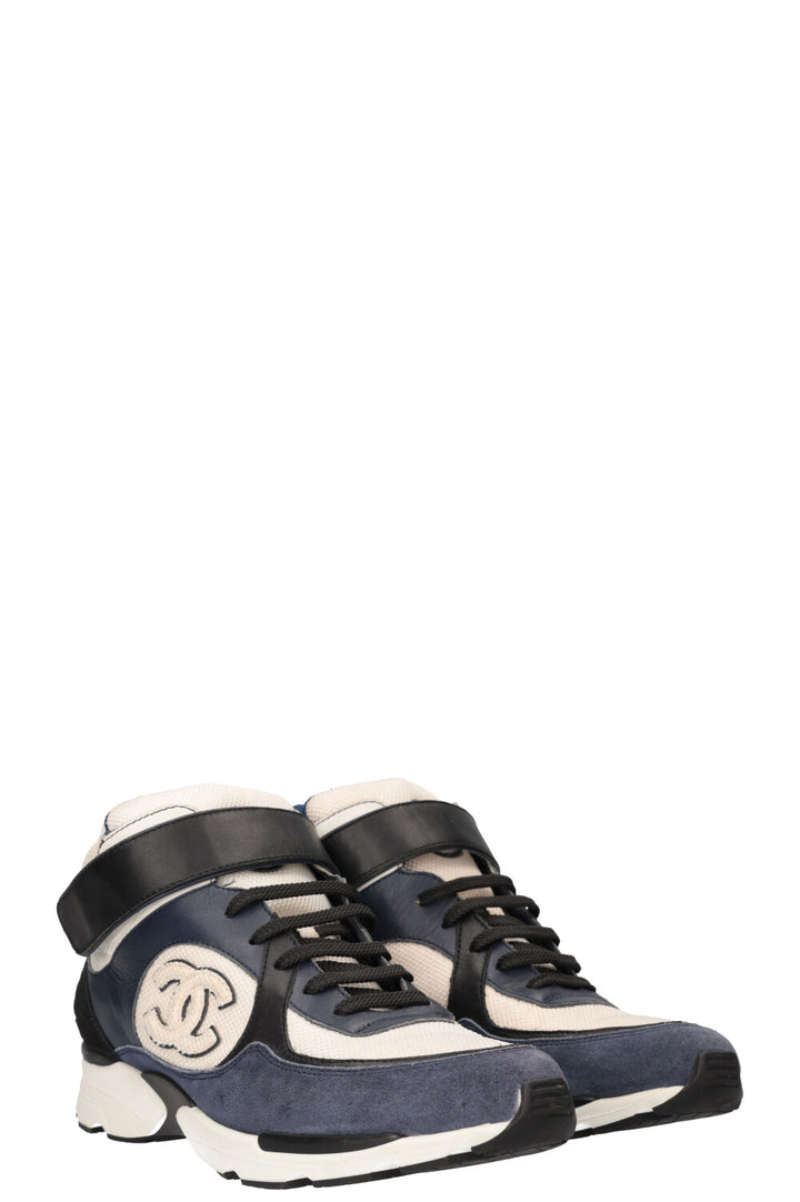 CHANEL High Top CC Sneakers