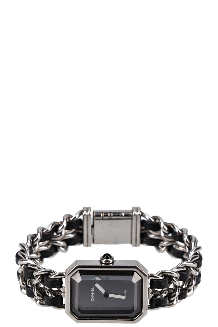 CHANEL Premiere Rock Watch Silver Black