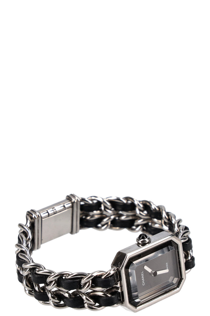 CHANEL Premiere Rock Watch Silver Black