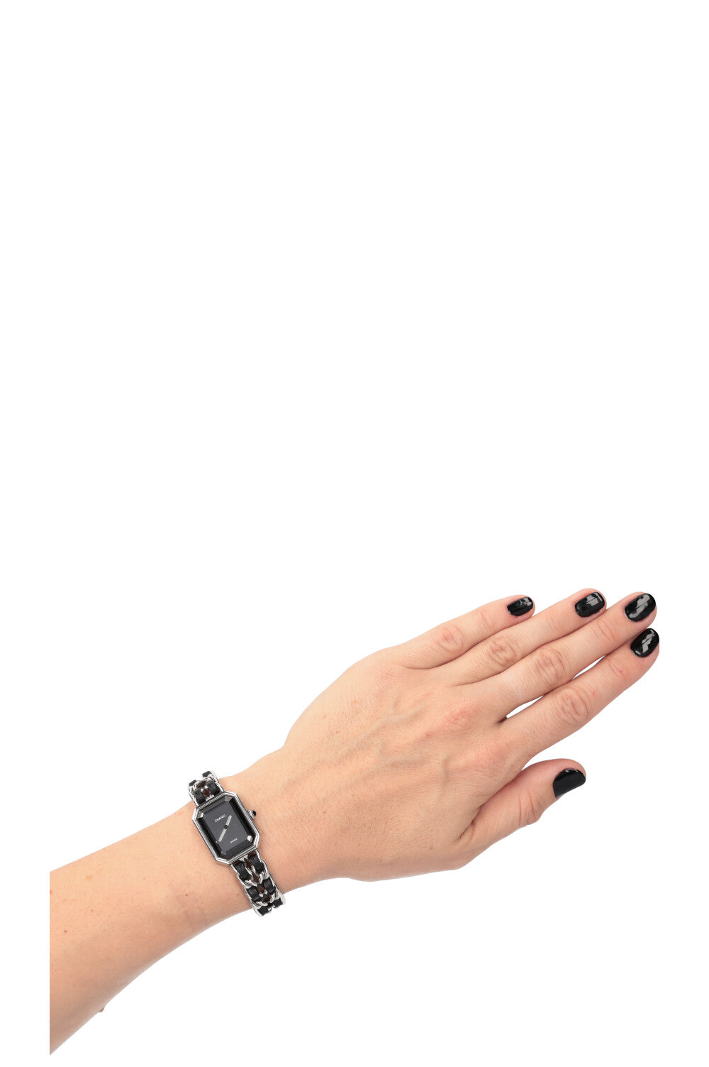 Chanel watch silver store