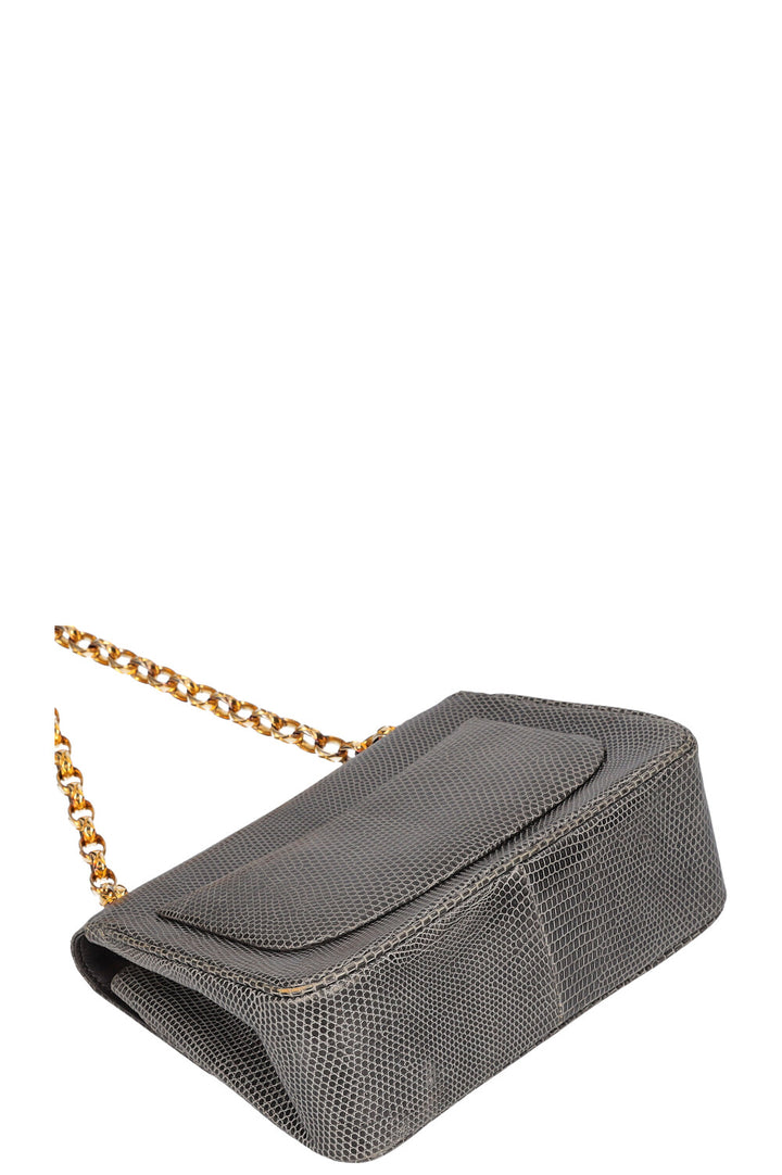 CHANEL Square Flap Bag Grey