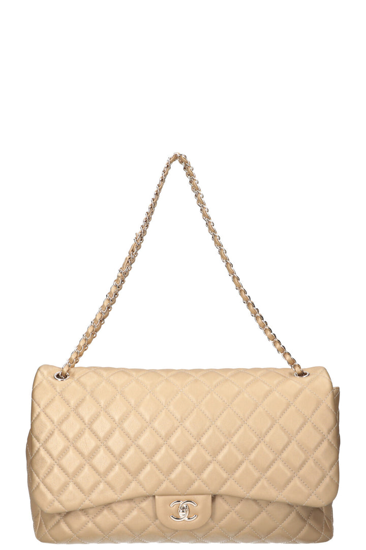 CHANEL XXL Single Flap Gold