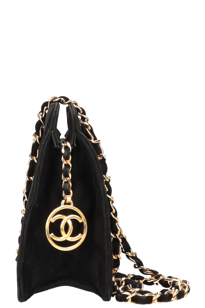 CHANEL Vintage Chevron Bag 1991