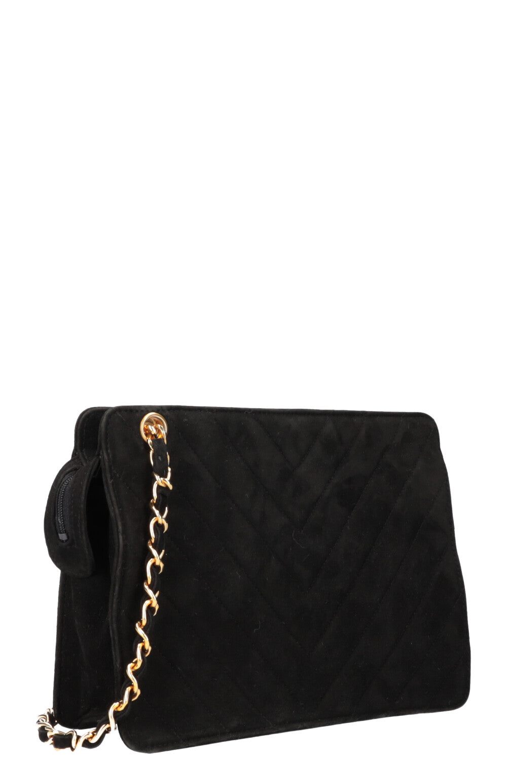 CHANEL Vintage Chevron Bag 1991