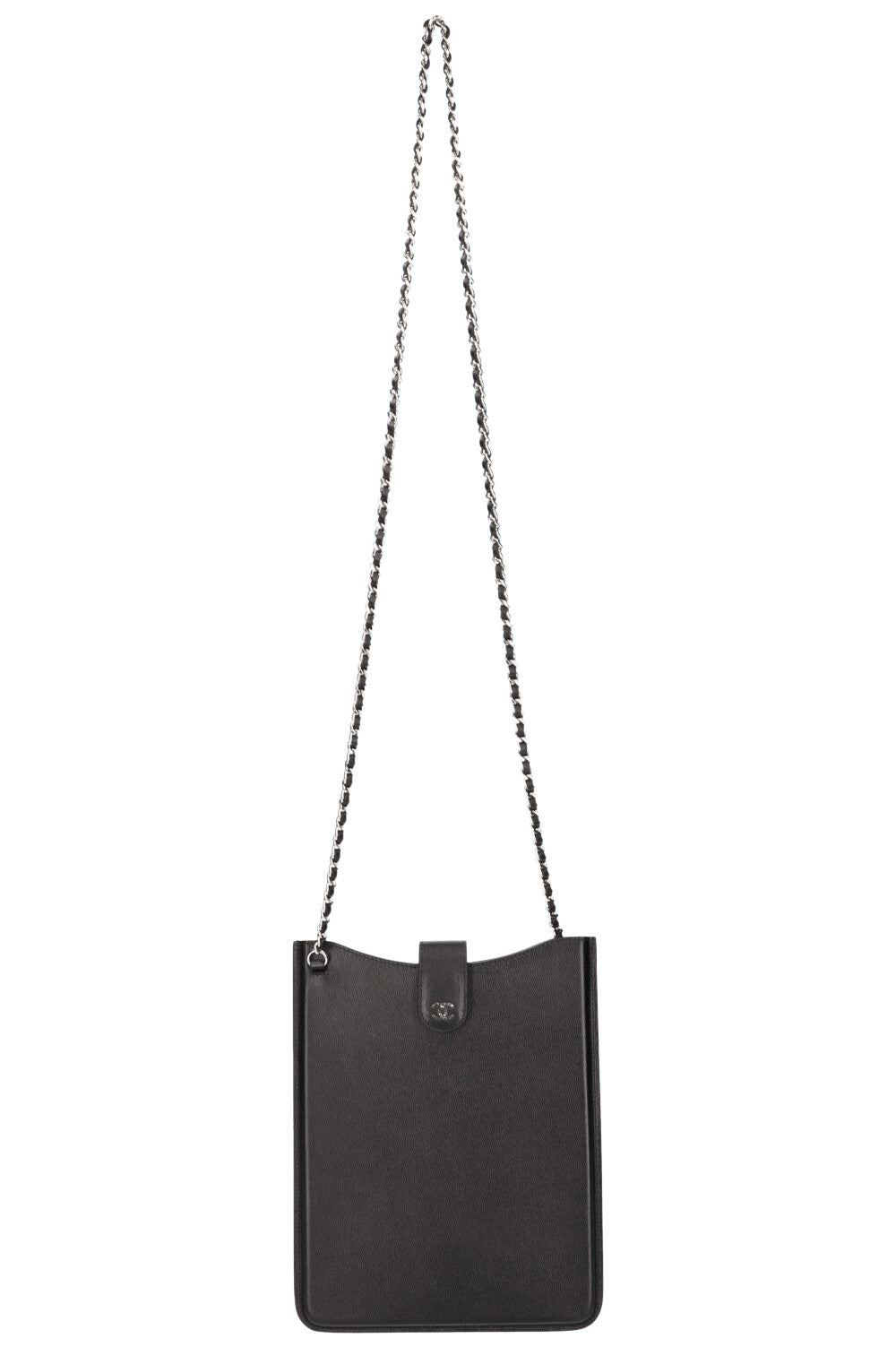 CHANEL iPad Case Caviar with Chain Black – REAWAKE