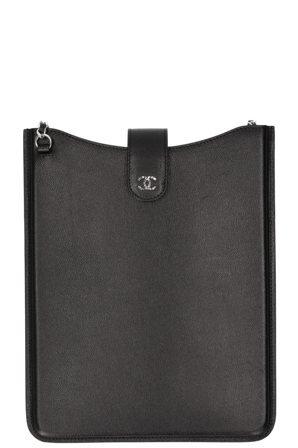 CHANEL iPad Case Caviar with Chain Black – REAWAKE