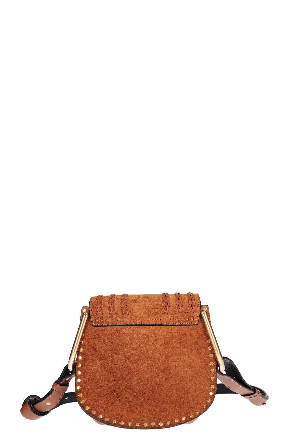 CHLOÉ Petit Sac Hudson Daim Cognac