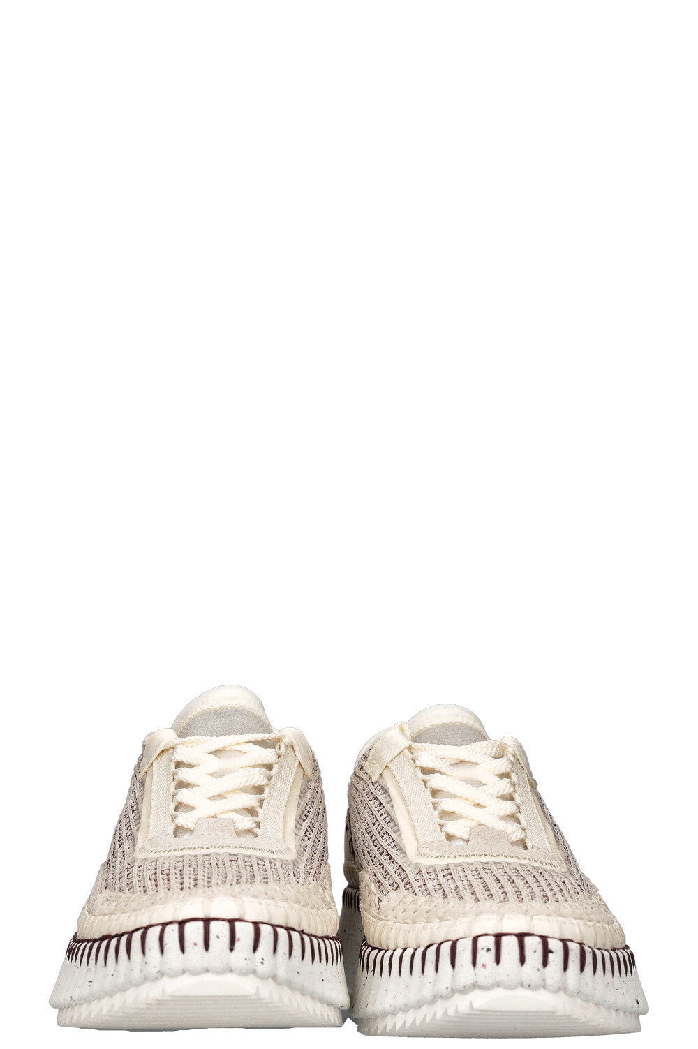CHLOÉ  Nama Sneakers White &Beige