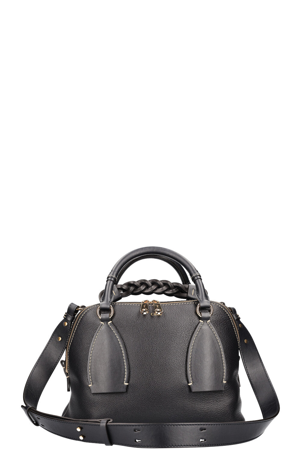 CHLOE(クロエ) DARIA MEDIUM DAY BAG [正規品/関税込] Chloe Full Blue Leather Daria Medium Shoulder Bag | Yoogi's