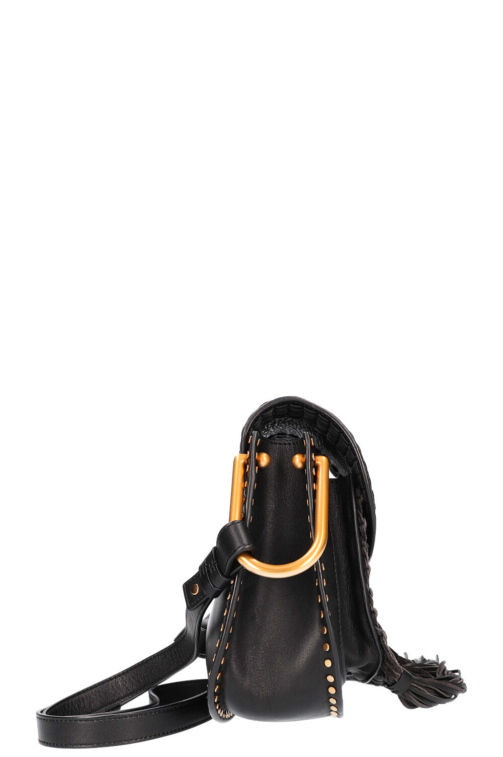 Chloe black suede shop bag
