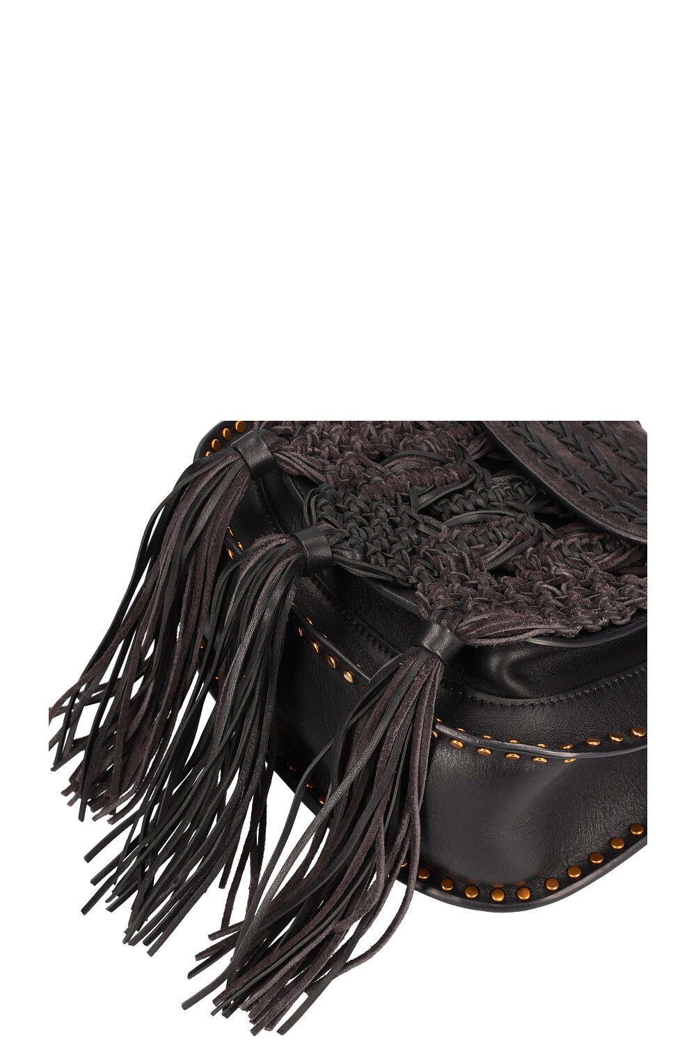 CHLOÉ Sac Hudson Moyen Daim Noir