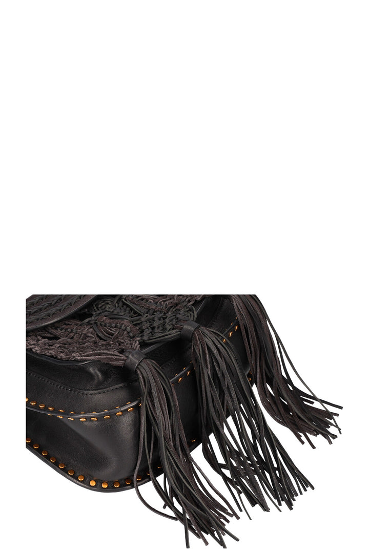 CHLOÉ Sac Hudson Moyen Daim Noir