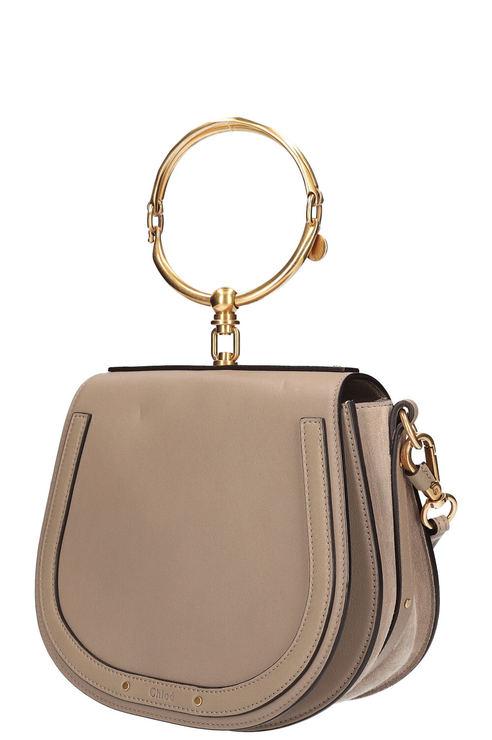 CHLOÉ Sac Nile Moyen Taupe