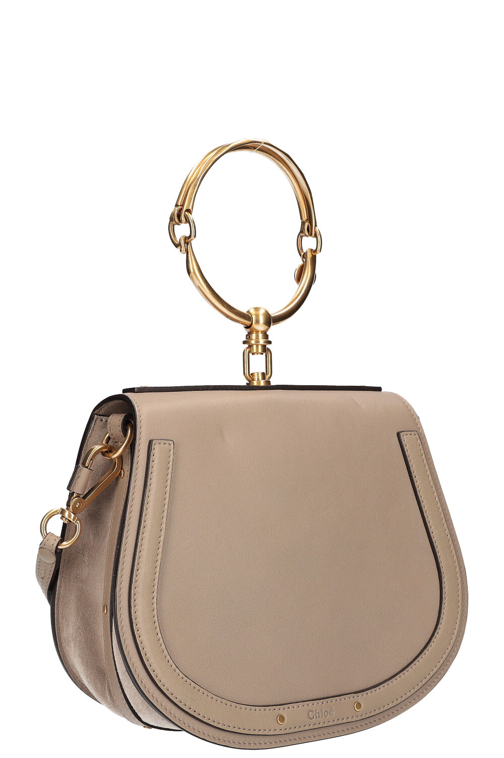 CHLOÉ Sac Nile Moyen Taupe