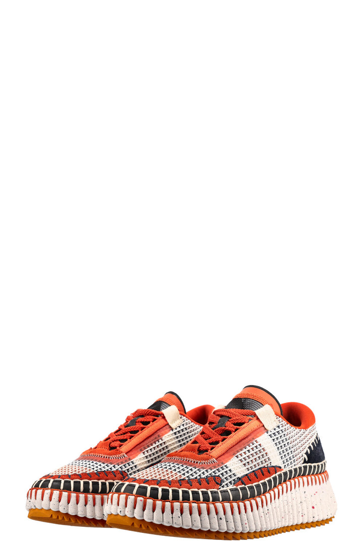 CHLOÉ Nama Sneakers Orange