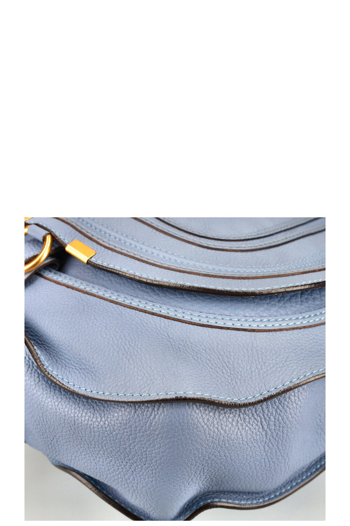 CHLOÉ Marcie Shoulder Bag Blue