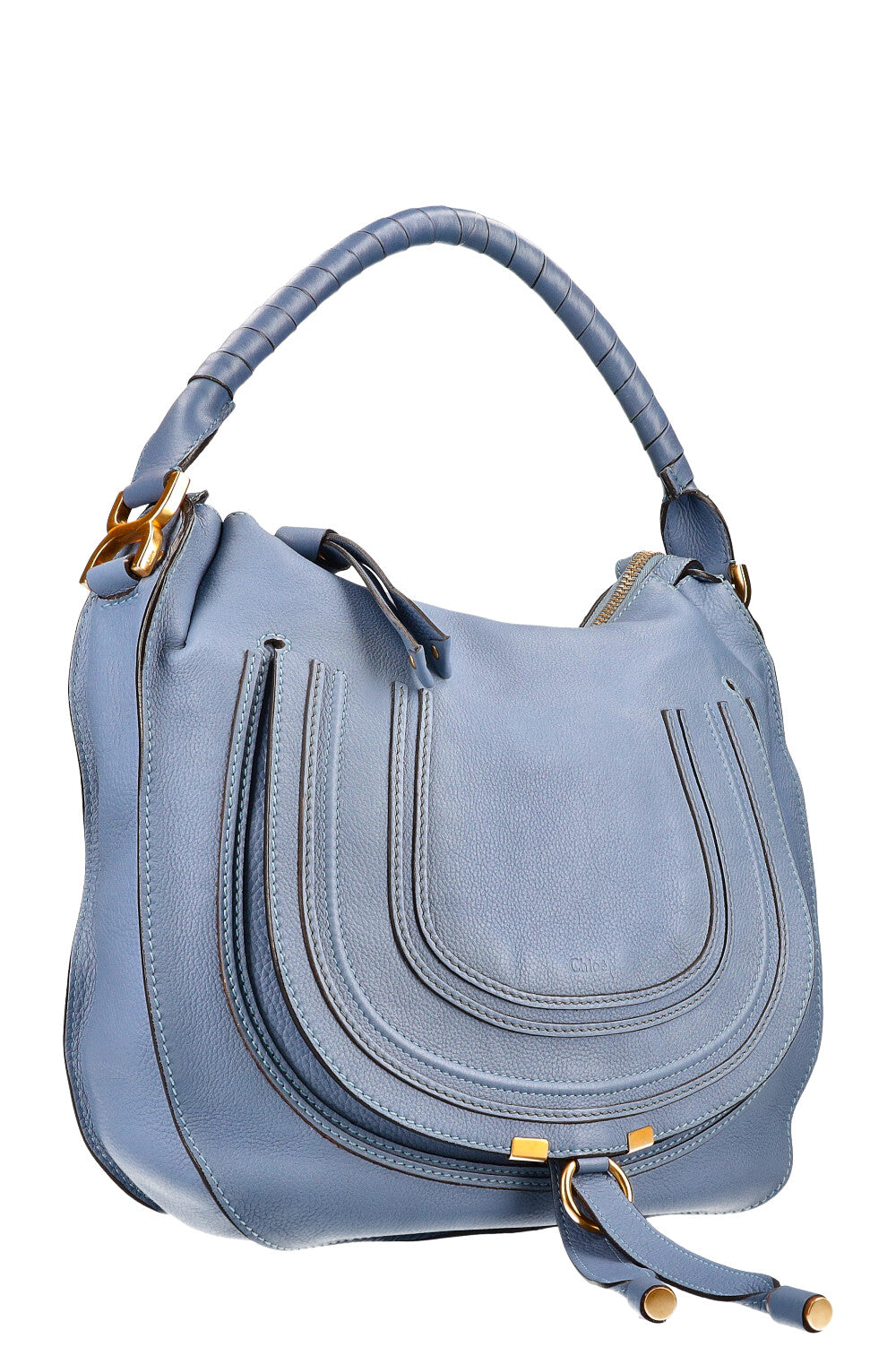 CHLOÉ Marcie Shoulder Bag Blue