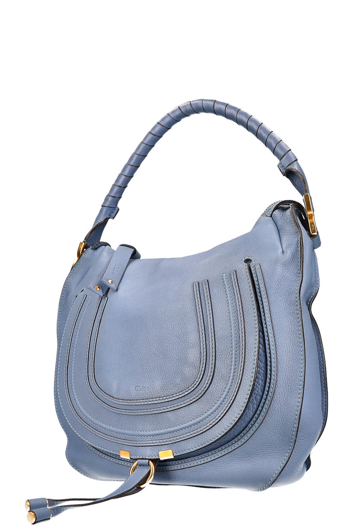 CHLOÉ Marcie Shoulder Bag Blue