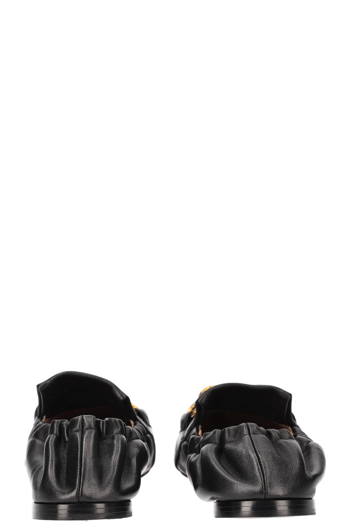 CHLOÉ Reese Chain Bit Loafer Black