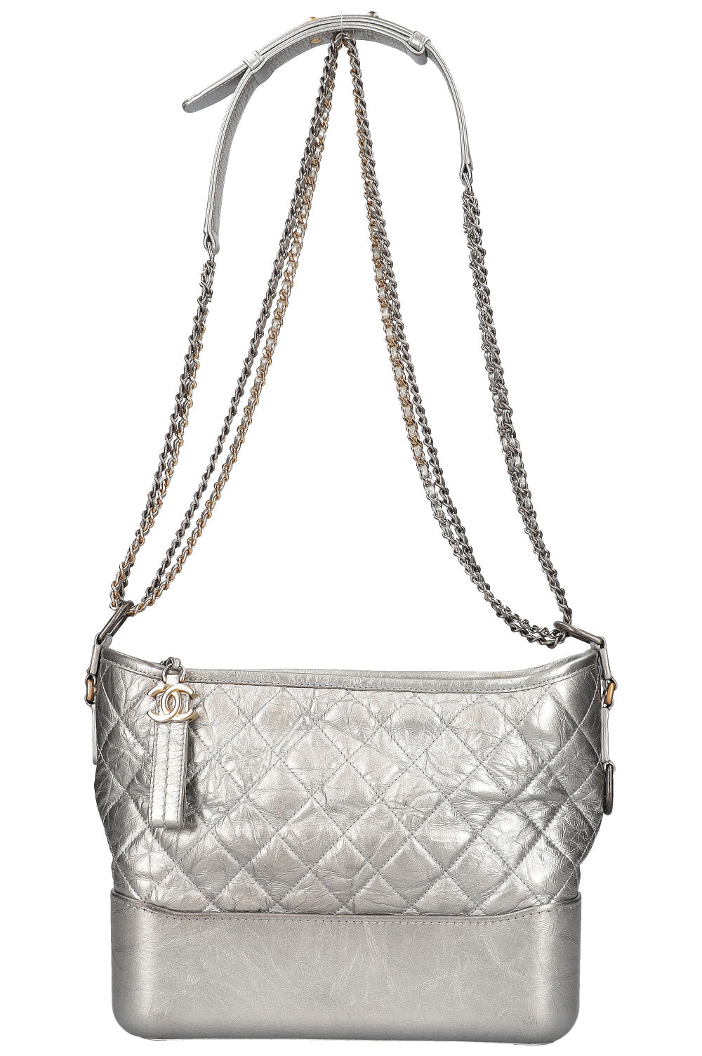 CHANEL Gabrielle Medium Silver