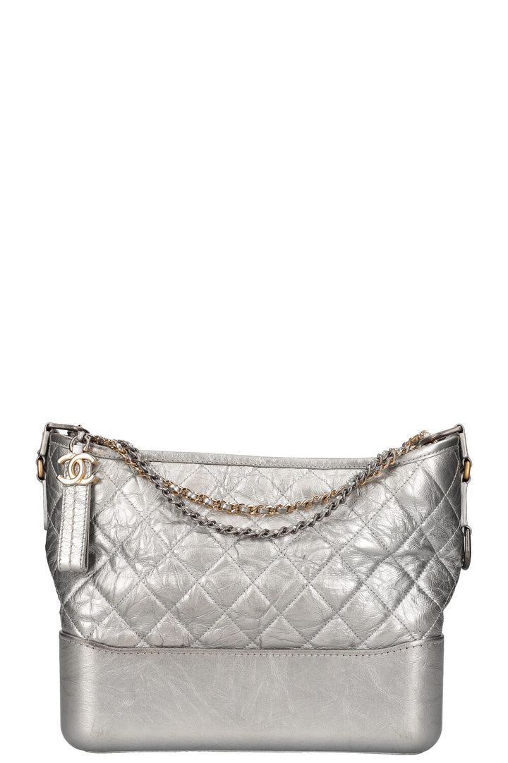 CHANEL Gabrielle Medium Silver