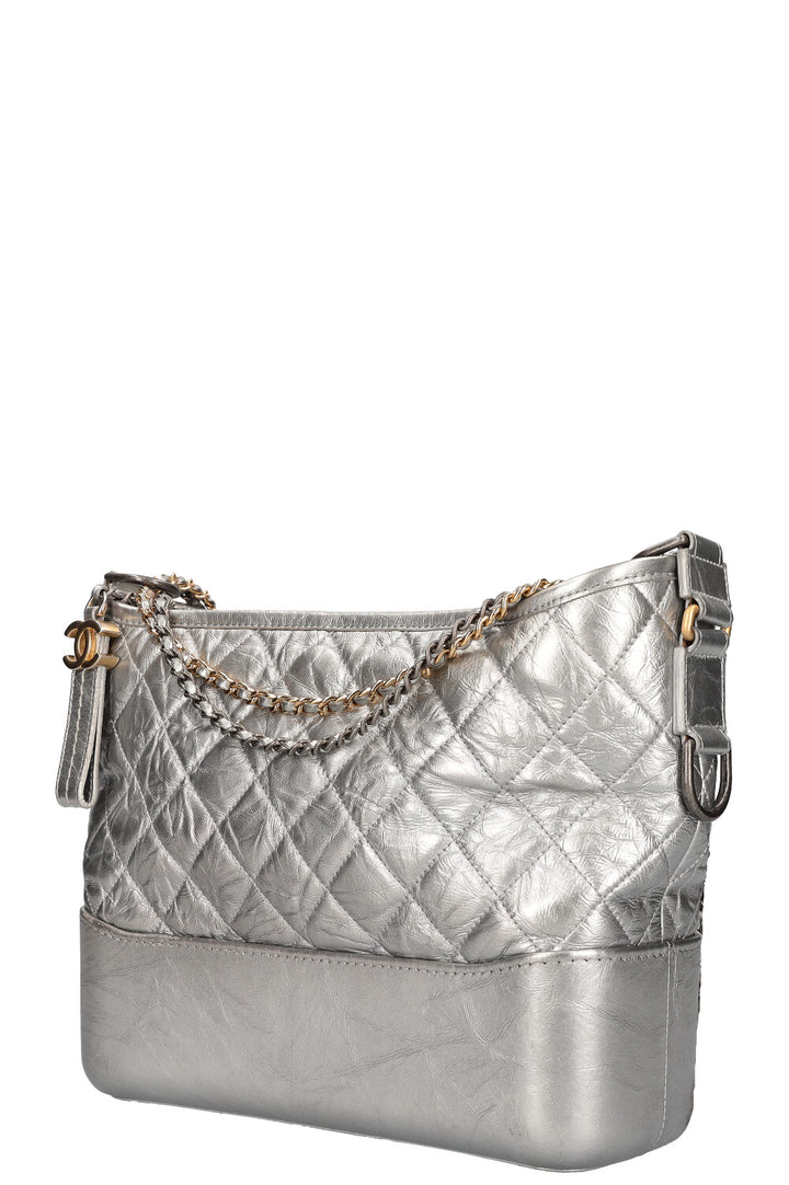 CHANEL Gabrielle Medium Silver