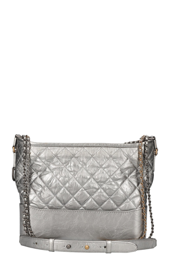 CHANEL Gabrielle Medium Silver