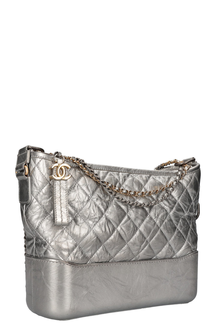 CHANEL Gabrielle Medium Silver