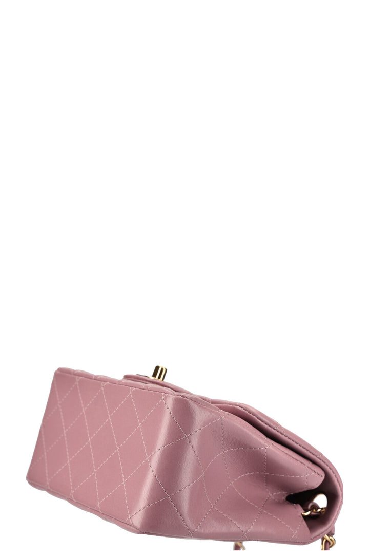 CHANEL Square Mini Flap Bag Mauve