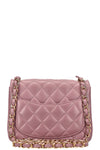 CHANEL Square Mini Flap Bag Mauve