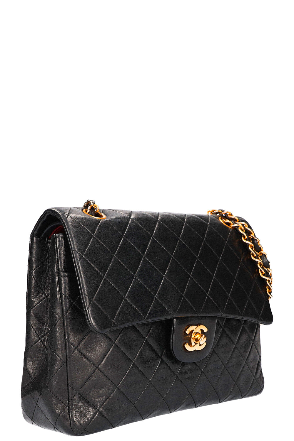 Chanel Chevron Black Flap - 34 For Sale on 1stDibs  black chevron chanel  bag, chanel chevron single flap bag, chanel chevron quilted flap bag